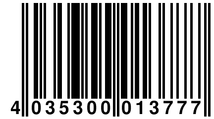 4 035300 013777