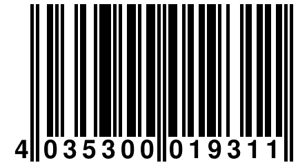 4 035300 019311