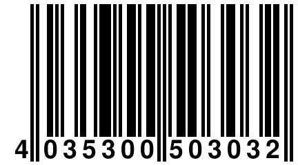4 035300 503032