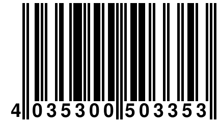4 035300 503353