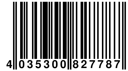 4 035300 827787