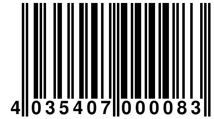 4 035407 000083