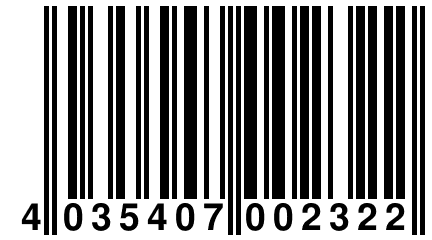 4 035407 002322