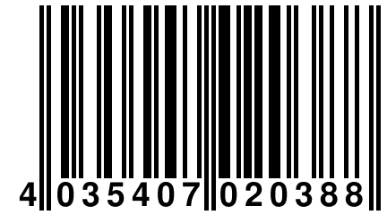 4 035407 020388