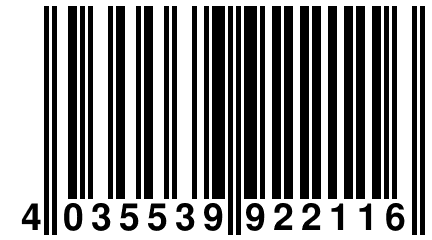 4 035539 922116