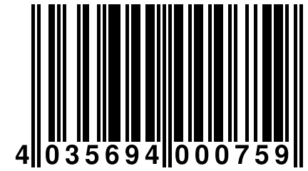 4 035694 000759