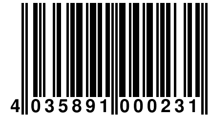 4 035891 000231