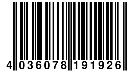 4 036078 191926