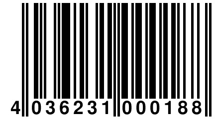 4 036231 000188