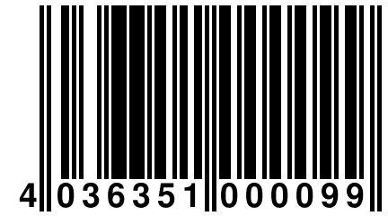 4 036351 000099