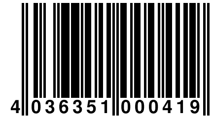 4 036351 000419