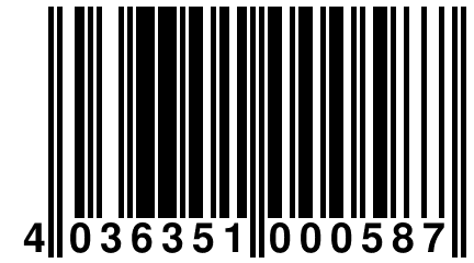 4 036351 000587