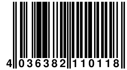 4 036382 110118