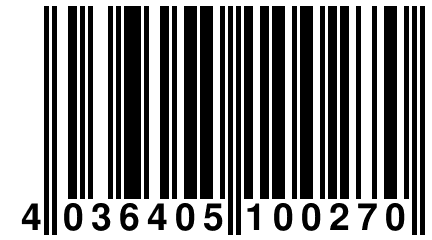 4 036405 100270