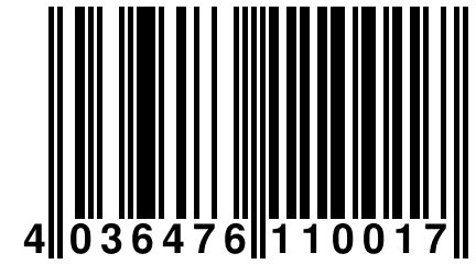 4 036476 110017