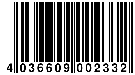 4 036609 002332