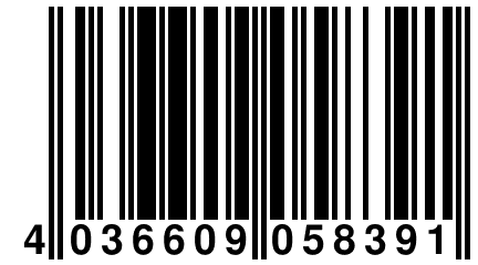 4 036609 058391