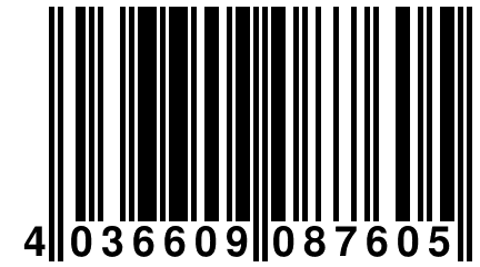4 036609 087605