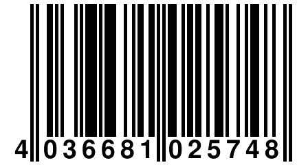 4 036681 025748