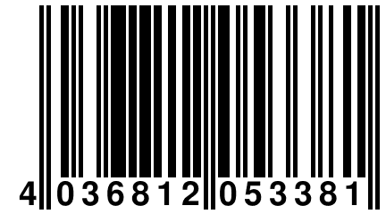 4 036812 053381