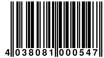 4 038081 000547