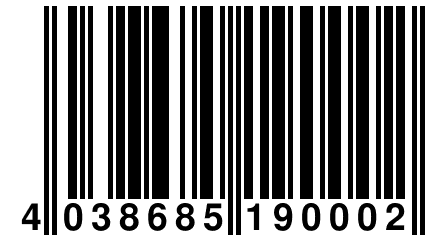 4 038685 190002