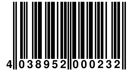 4 038952 000232