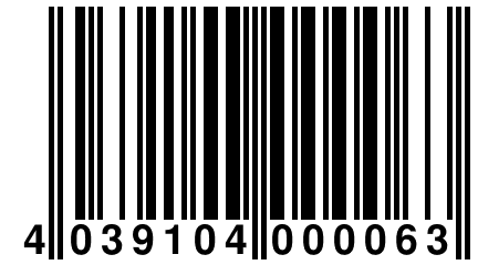 4 039104 000063