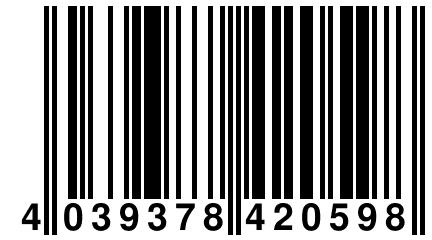 4 039378 420598
