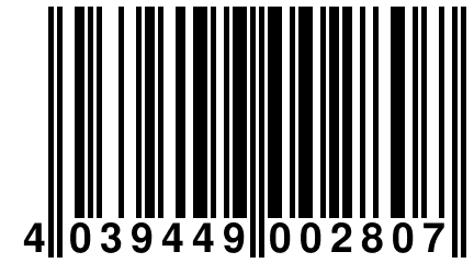 4 039449 002807