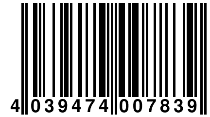 4 039474 007839
