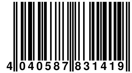 4 040587 831419