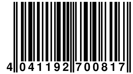 4 041192 700817