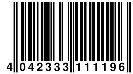 4 042333 111196