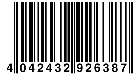 4 042432 926387