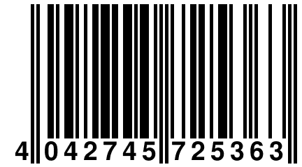 4 042745 725363