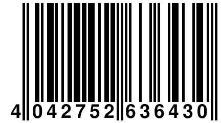 4 042752 636430