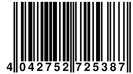 4 042752 725387
