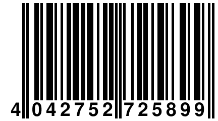 4 042752 725899