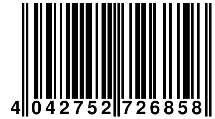 4 042752 726858