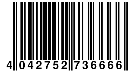 4 042752 736666