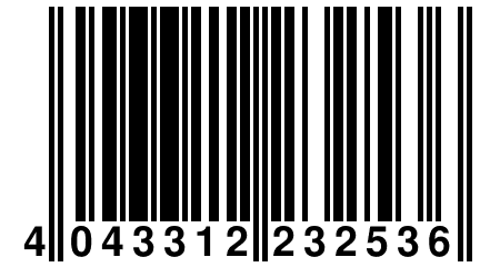 4 043312 232536