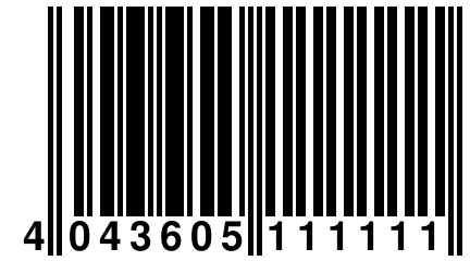 4 043605 111111