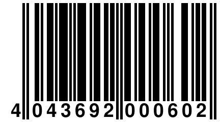 4 043692 000602