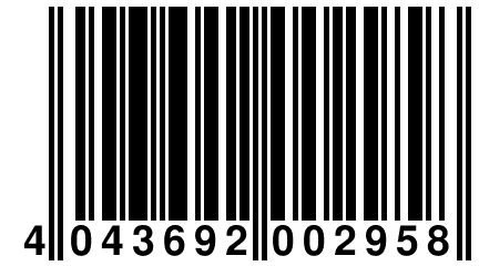 4 043692 002958