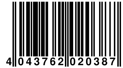 4 043762 020387