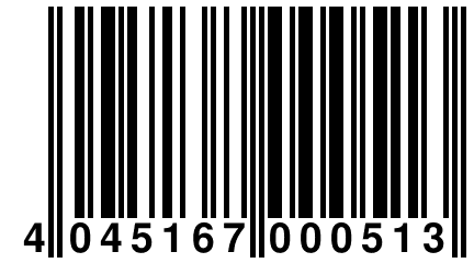 4 045167 000513