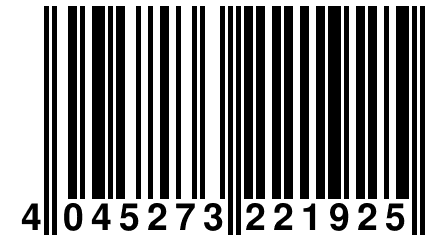 4 045273 221925