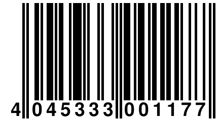 4 045333 001177
