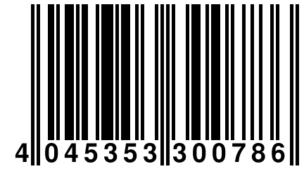 4 045353 300786
